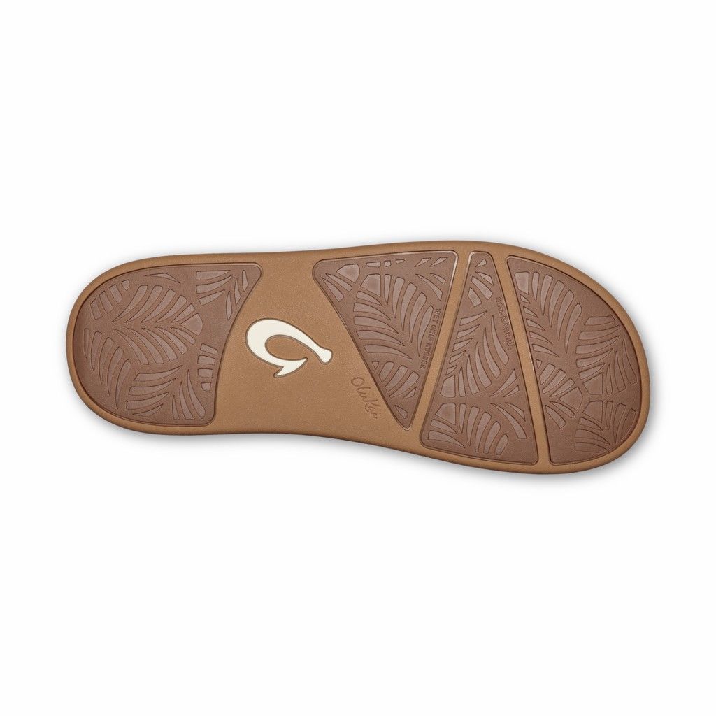 Sandalias Olukai Nu‘a Pi‘o - Chanclas Mujer Cafes 20458-321